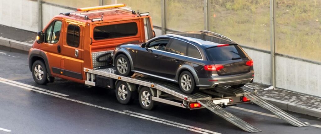 Flatbed Tow Truck